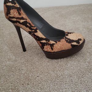 Animal Print heels
